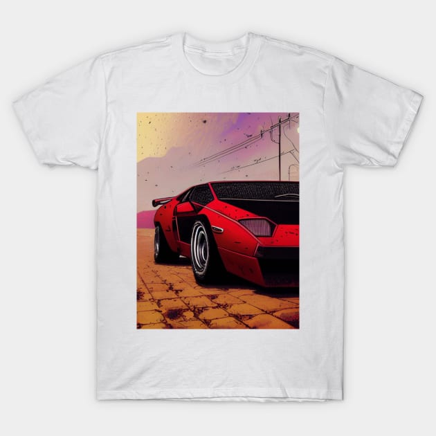 Outrunning the Storm T-Shirt by BryanWhipple